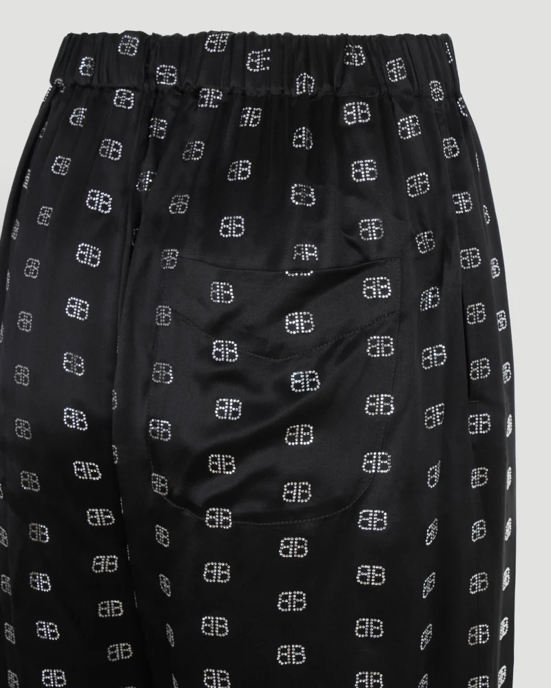 Rhinestone-Embellished Pyjama Pants — снимка 4