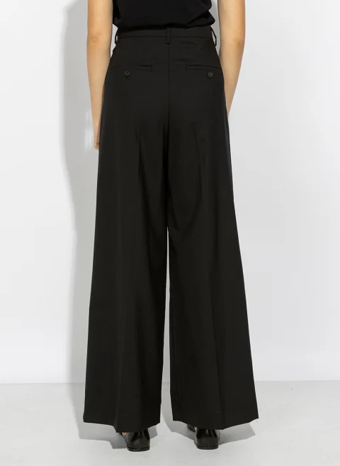 Панталон от фина вълна Weekend Max Mara Wkdovvio — снимка 3