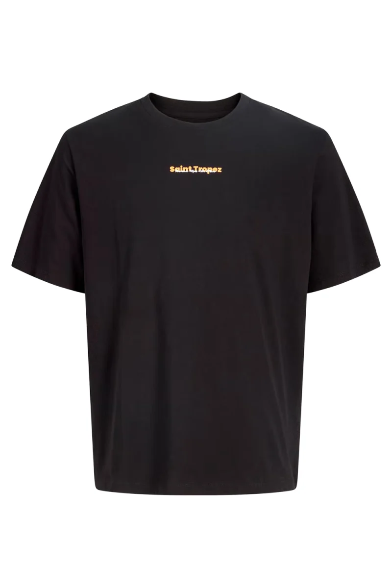 T-Shirt Jjcity Photoprint Ss Crew Neck 12288353 C-N10 black