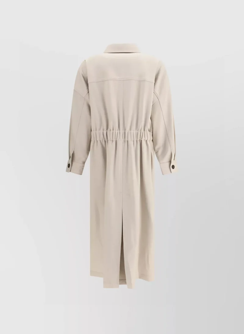 Палто от вълна 'Timelessly elegant' Brunello Cucinelli — снимка 2