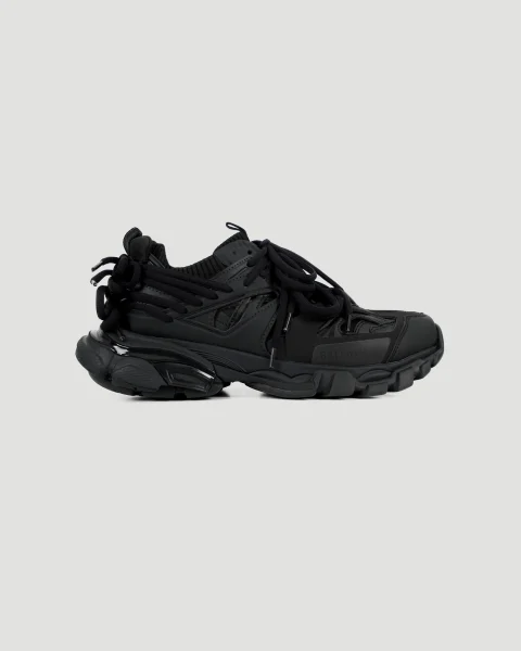 Track Sneaker in Black