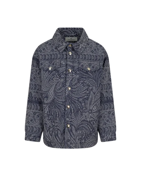 Риза 'Paisley' Etro Kids