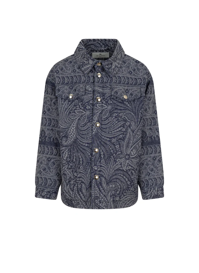 Риза 'Paisley' Etro Kids