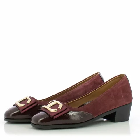 Токчета VERONELLA – 26143246 DK.BORDO/BORDO — снимка 3