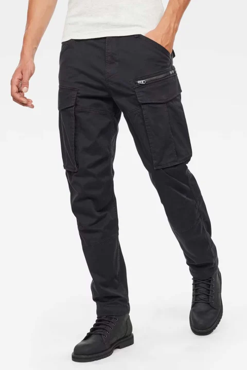 Панталон Rovic Zip 3D Straight Tapered D02190-5126-6484 dk black — снимка 2