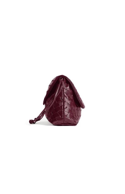 Giorno Shoulder Bag in Burgundy — снимка 3