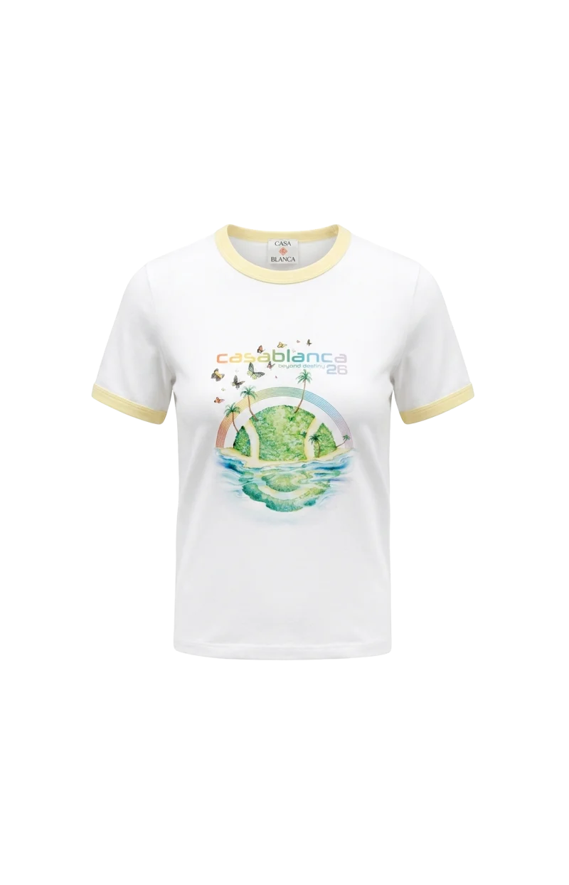 Beyond Destiny Longline Ringer Short Sleeve Tee