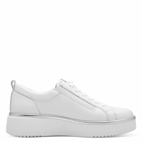 Дамски Сникърс TAMARIS – 1-23775-44-100 WHITE — снимка 2