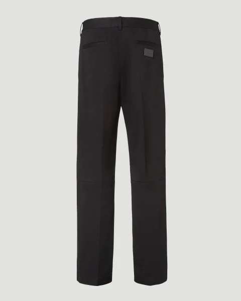 Cotton Pants in Black — снимка 2