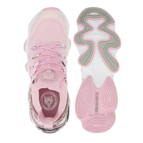 Дамски розови маратонки Tiger Attack PLEIN SPORT — снимка 6