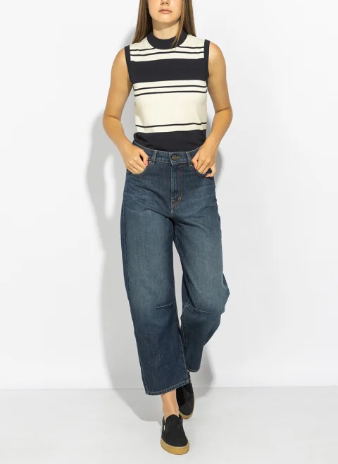 Деним 'Barrel fit' Weekend Max Mara Wkdcaduca — снимка 6