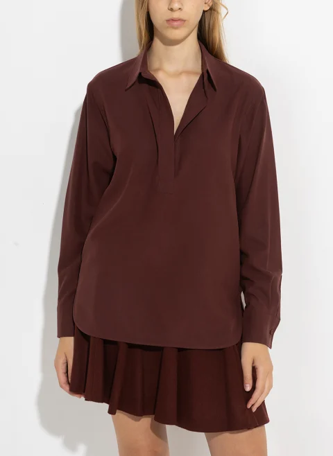 Копринена блуза Max Mara Mirko — снимка 4