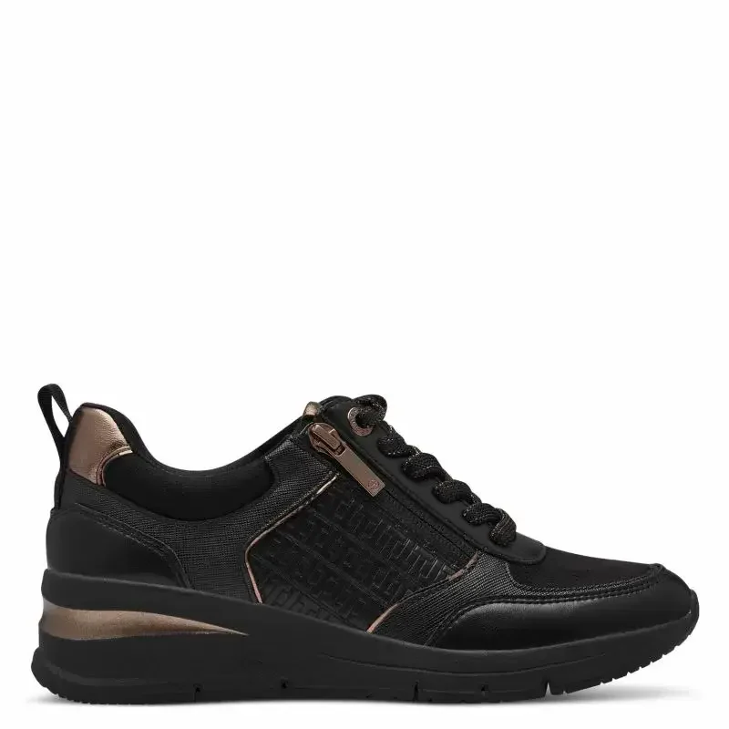 Дамски Сникърс TAMARIS – 1-23721-42-096 BLACK/COPPER
