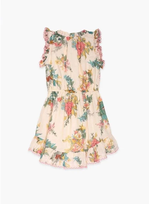 Рокля 'Honey Peony Floral' Zimmermann Kids