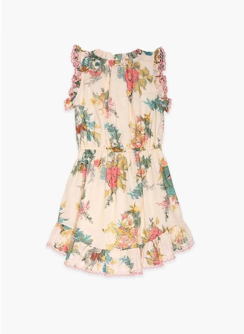 Рокля 'Honey Peony Floral' Zimmermann Kids
