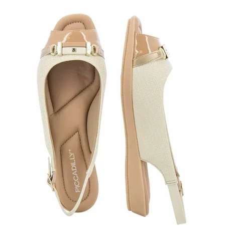 Дамски Сандали Комфорт PICCADILLY – 10302703 OFF WHITE — снимка 5