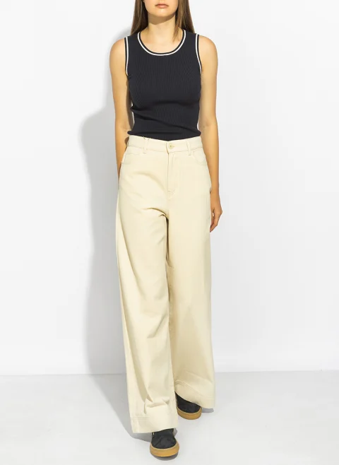 Панталон от деним Weekend Max Mara Wkdcanneti — снимка 7