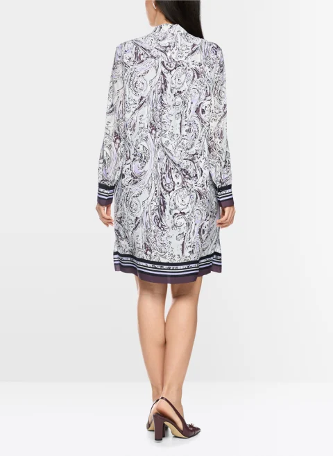 Рокля с цялостен принт Marc Cain Collections — снимка 3