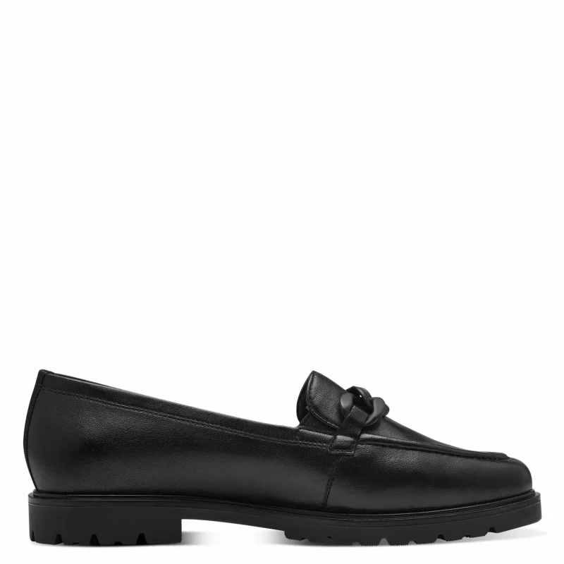 Дамски Лоуфър TAMARIS – 1-24201-41-003 BLACK LEATHER — снимка 2