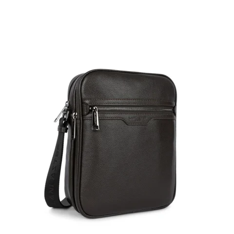 Мъжка кафява чанта Milano Gentlemen LANCASTER — снимка 6