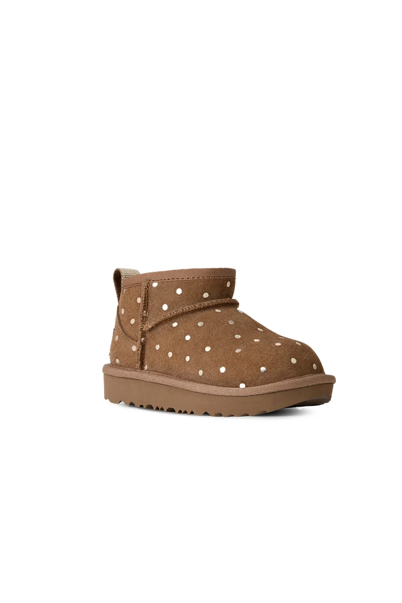 Детски Боти Classic Ultra Mini Shiny Dots 1180422T 00KD chestnut — снимка 2