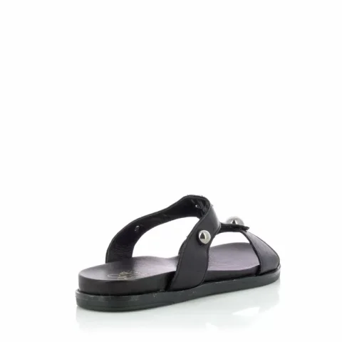 Дамски Равни Чехли MODA IN PELLE – 25041ONEY BLACK 01 — снимка 2