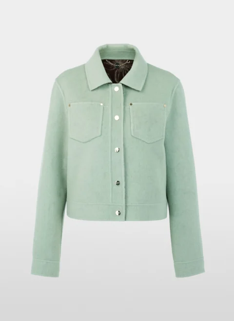 Двулицево яке от вълна Marc Cain Collections — снимка 7