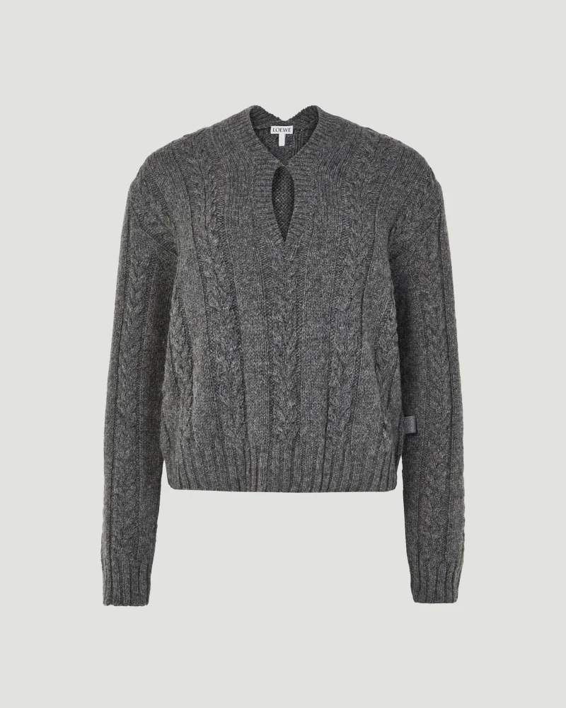 Wool Sweater in Grey