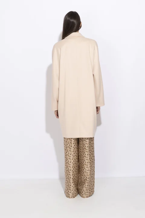 Палто от 100% фина вълна Max Mara Studio Mstmastro — снимка 3