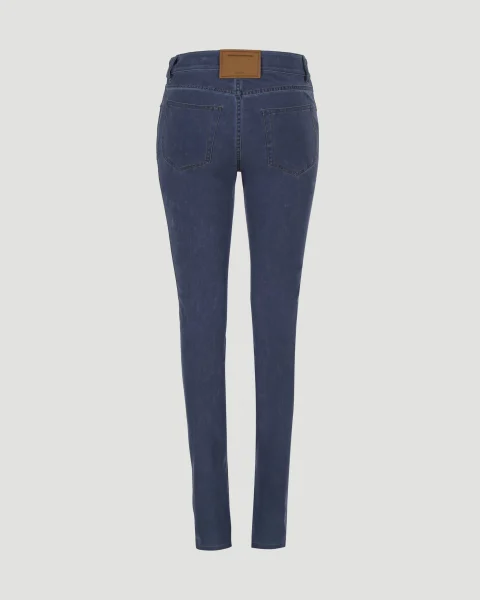 Legging in Denim Trompe-L'oeil — снимка 3