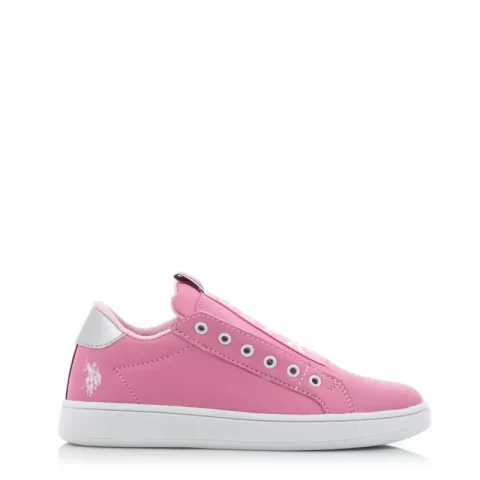 Детски сникърс момиче U.S. POLO – ecrok4060-pink202