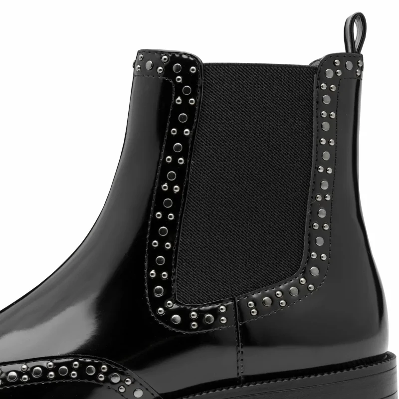 Дамски Равни Боти TAMARIS – 1-25340-45-001 BLACK — снимка 4