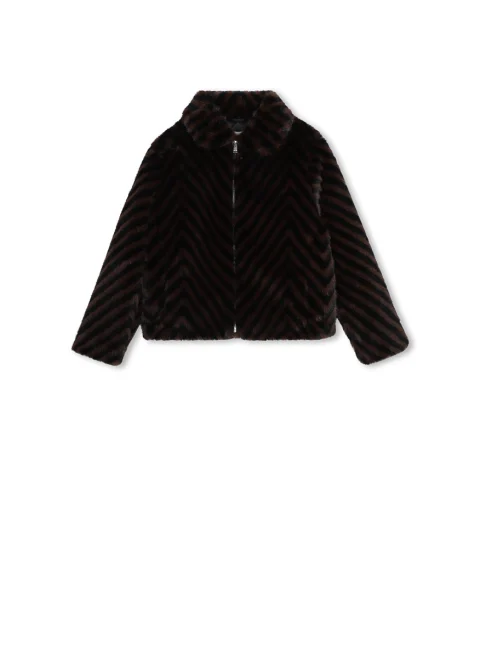 Яке 'Fun Fur' Lanvin Kids — снимка 2