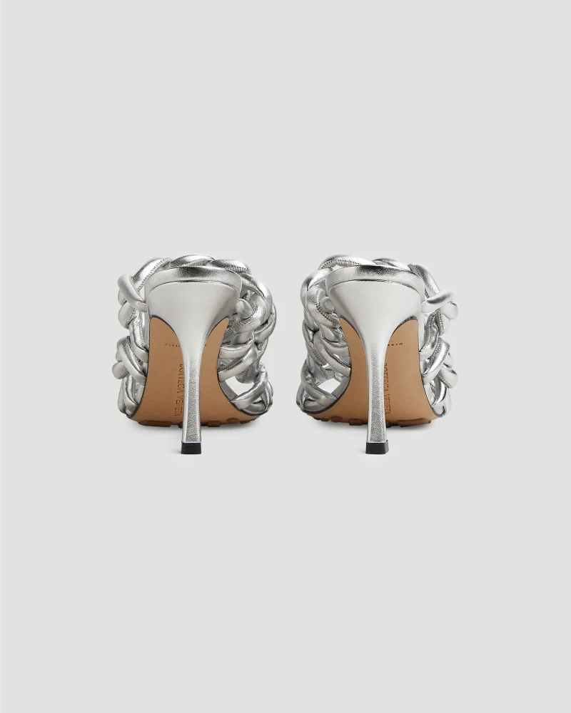 Stretch Mule in Silver — снимка 6