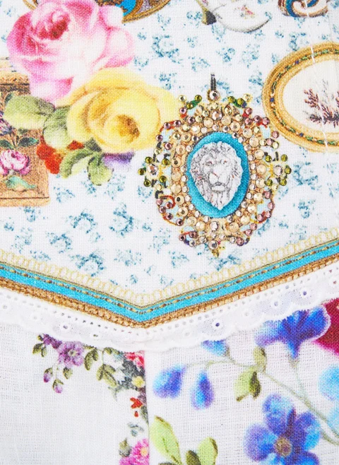 Къс панталон с принт 'Art for the artisans' Camilla — снимка 5
