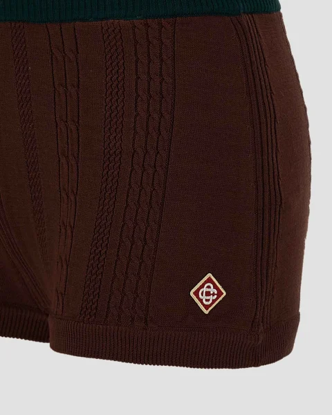 Cable Knit Shorts — снимка 2