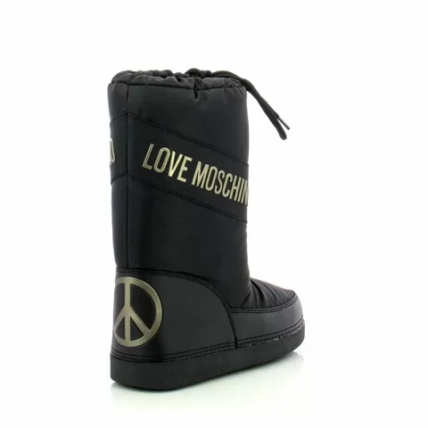 Дамски Спортни Боти MOSCHINO – JA24032G1FISY0000 NERO — снимка 2