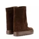 Дамски кафяви боти Double Face Casadei — снимка 3