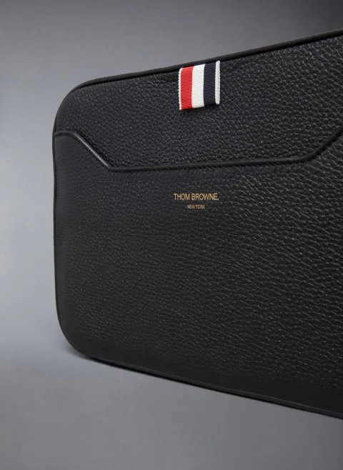 Малка кожена чанта 'Camera' Thom Browne — снимка 5