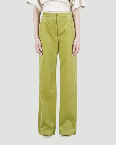 Flared Velvet Pants — снимка 2