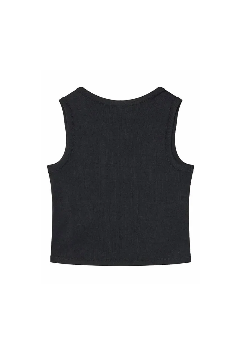 Детско T-Shirt Rib Midi Sl J4YI16KBZP4 jblk jet black a996 — снимка 2