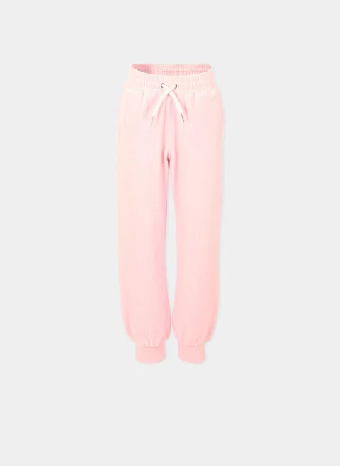 Спортен панталон от рипсено кадифе Givenchy Kids — снимка 4