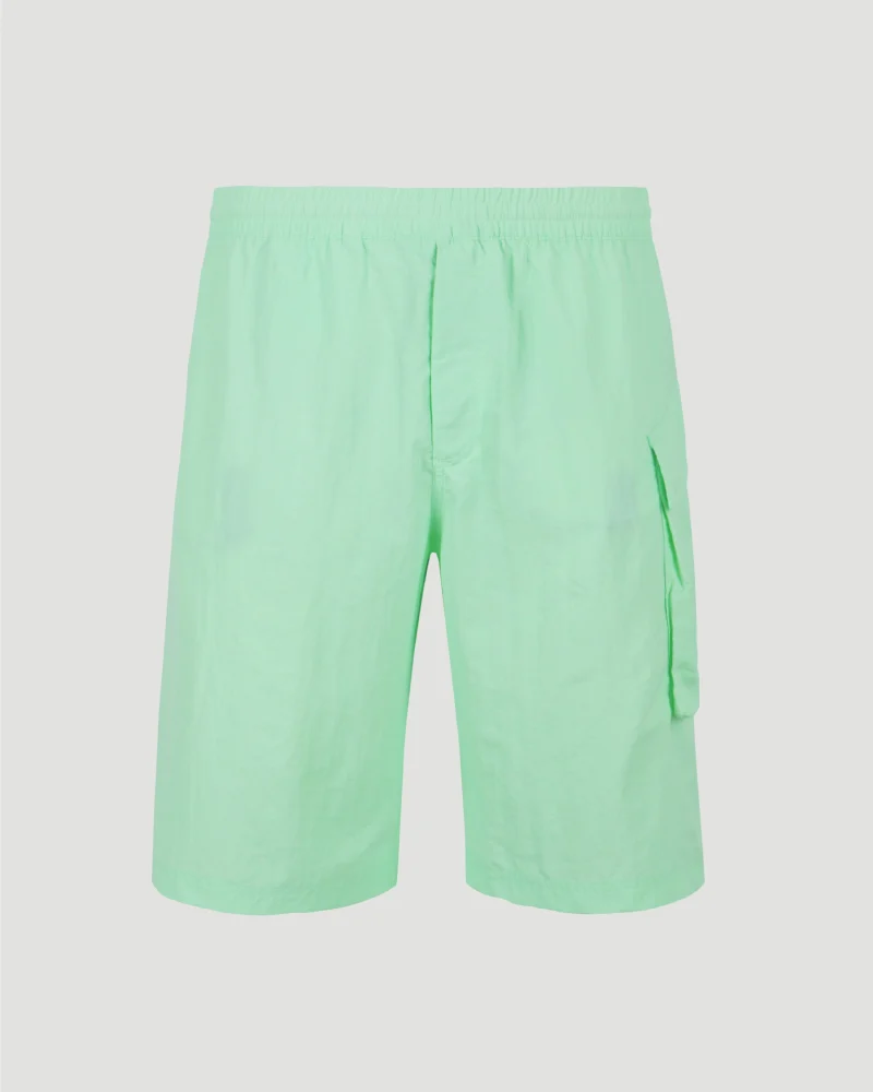 Swim Shorts in Glow Green