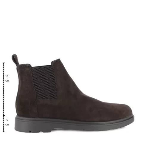 Мъжки Ежедневни Боти GEOX – U36D1C U SPHERICA EC1 DARK BROWN — снимка 3