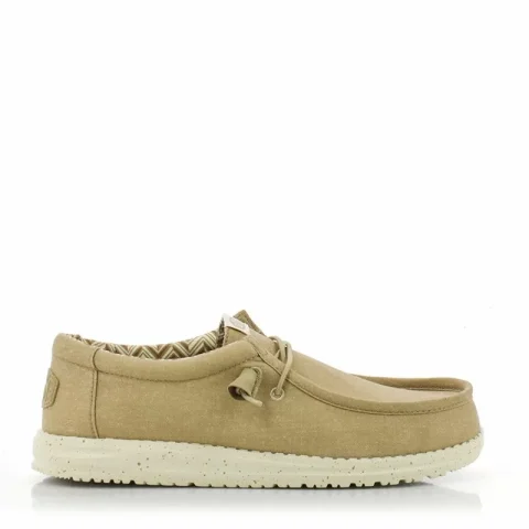 Мъжки Ежедневни HEY DUDE – 40700-265 WALLY STRETCH TAN