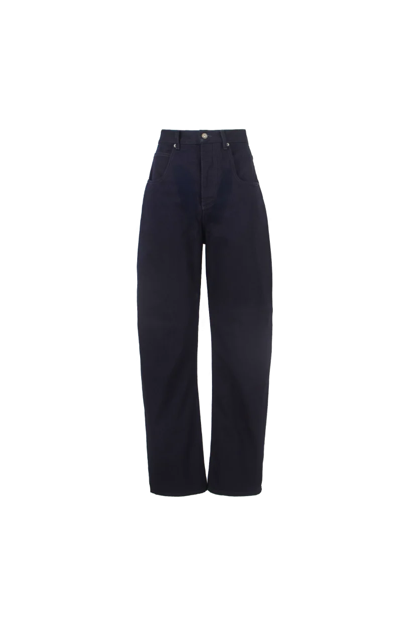 Tapered Jeans in Dark Indigo