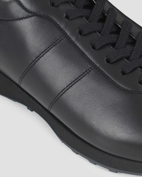 Mica Sneaker in Black Leather — снимка 3