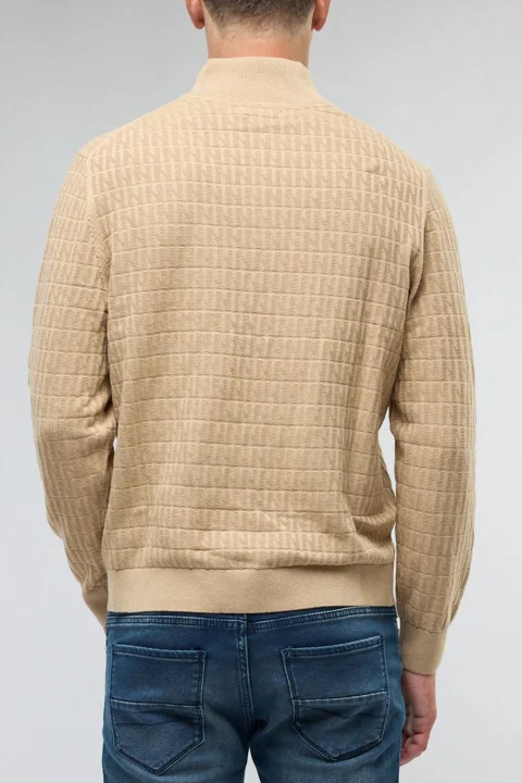 Плетено 3NCS57103 2bu coastal camel heather — снимка 2