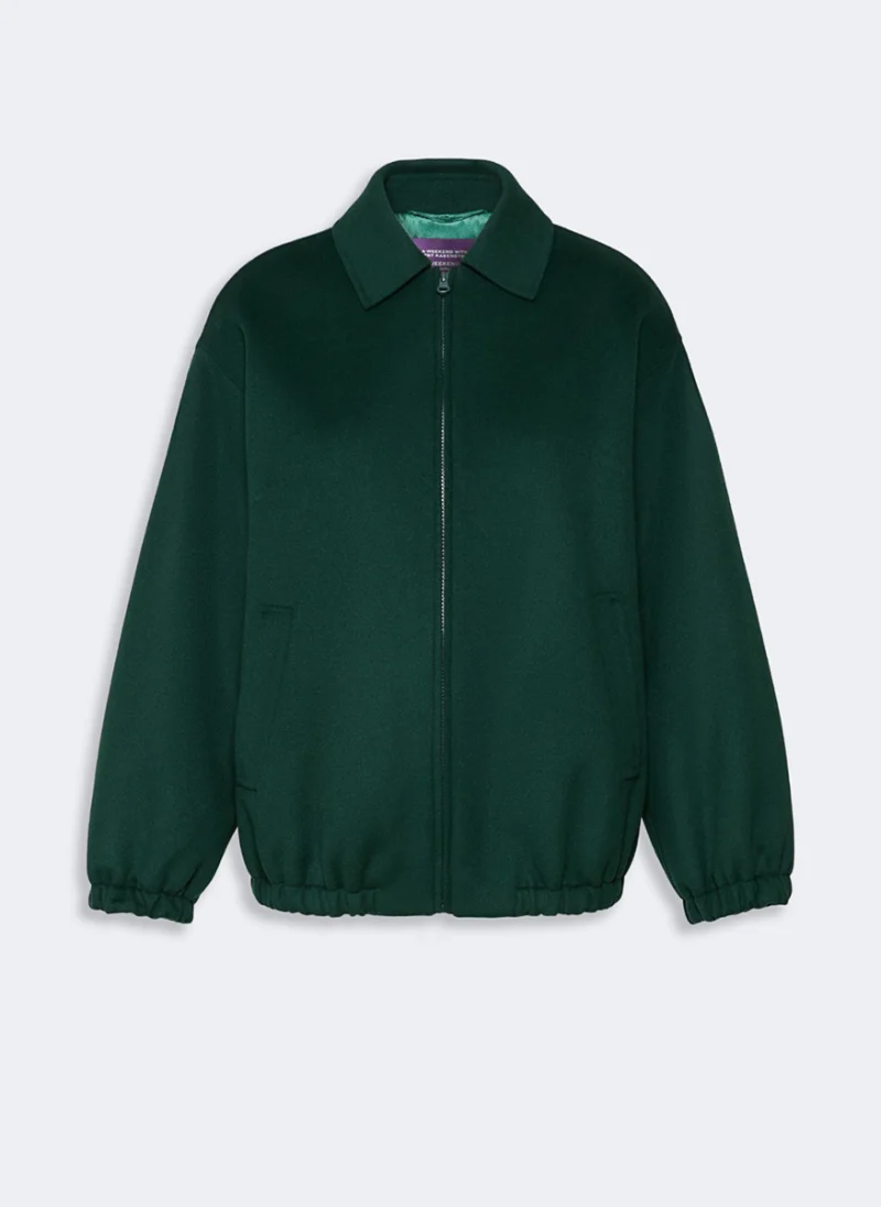 Бомбър яке от вълна Weekend Max Mara Wksgolf