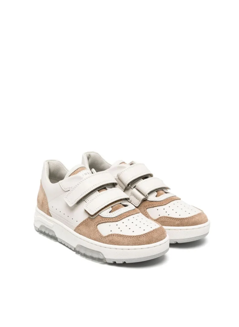 Кецове с велурени детайли Brunello Cucinelli Kids
